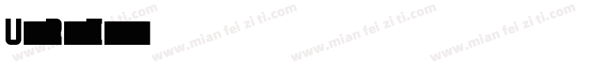 Uniform Rounded Extr字体转换